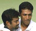 Leander Paes and Mahesh Bhupathi