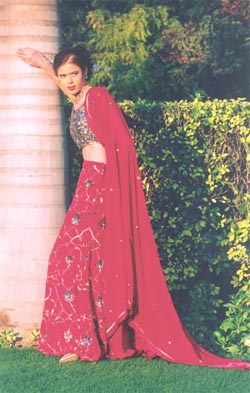 A model in Ashima and Leena's creation