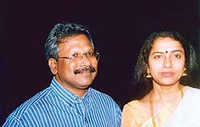 Mani Ratnam and Suhasini