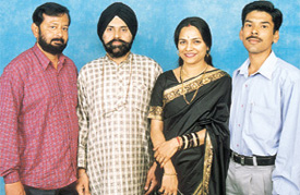 Mukund Thakur, Tejinder Bedi, Susheela Kaushik and Kartik Prasad