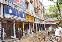 A view of the Sector 18-D.