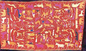 A rare phulkari from Kot Kapura