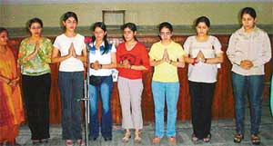 Students of the SPIC-MACAY