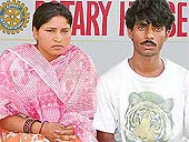 Ranjit Gupta and his wife