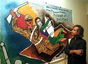 Eminent painter Jogen Chowdhury takes a look at an M. F. Hussain's painting