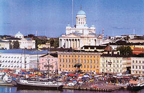 Helsinki Harbour: A fresh Baltic breeze blows over the city