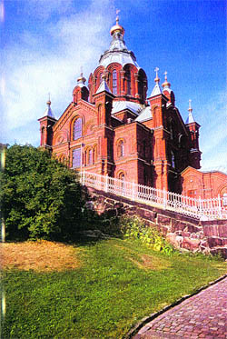 Orthodox religion came to Finland from Russia