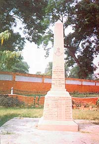 VI KEO Cavalry War Memorial in Ferozepore Cantonment.