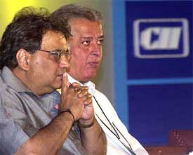 Veteran cine star Shashi Kapoor and producer-director Subhash Ghai
