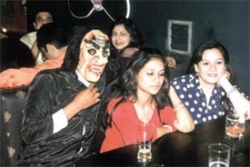 In an introspective frame of mind while sitting next to a bhoot