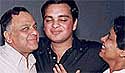Ankur Garg (C) with parents