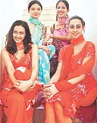 These models, who arrived in Chandigarh on Friday, will 