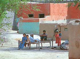 Mining of fields has left many farmers without work