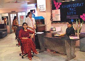 A view of a health and fitness clinic in Sec 8, Chandigarh