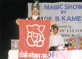 Prof B. Kamesh in action