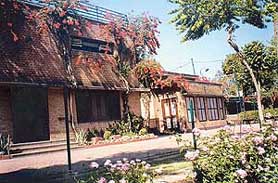 The Red Bougainvillea House