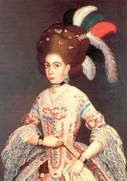 Portrait of a lady by Miguel de Herrera (1782)