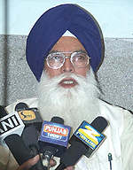 SGPC chief Kirpal Singh Badungar