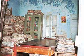 The womens and childrens section in the Gandhi Municipal Library, Kalka
