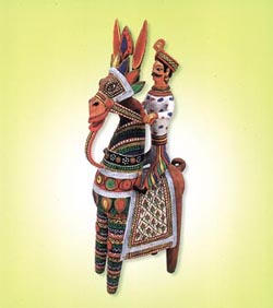 An exhibition of toys and puppets is being held at Crafts Museum, Pragati Maidan