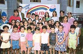 Children participate in a workshop inaugurated in Sector 23, Chandigarh