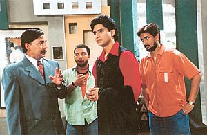 Ilyasi (centre) in Wanted No. 1 ... Catching criminals on film