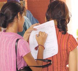 Students hope to begin a new phase of their life by getting into the college of their choice