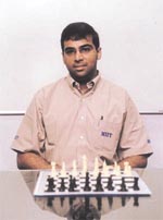NIIT students demonstrated their grasp of the game to Viswanathan Anand