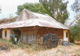 A view of the Kalka Tonga Station, which is now in a run-down condition.