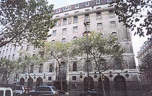A view of India House at London, the countrys largest chancery abroad