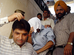 Senior IAS officer Ajit Kumar Sharan is produced in the court 