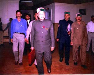 Himachal Pradesh Chief Minister Virbhadra Singh