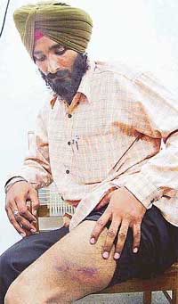 Driver Jagjit Singh, posted at the Dera Bassi fire station