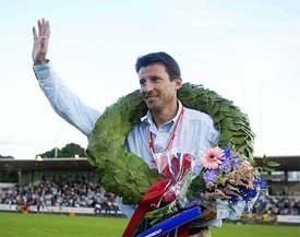 Famous long-distance runner and former 1500-metre Olympic champion Sebastian Coe