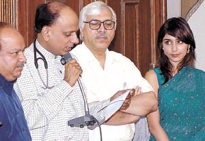 Medical awards being given to mark the Doctors Day on July 1st. 