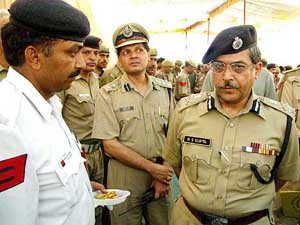 Delhi Police Commissioner R.S. Gupta 