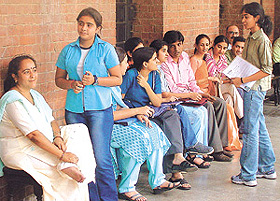 It is a gruelling time for students unable to find a seat in Delhi University.