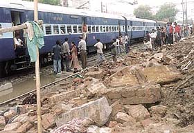 RAINS WREAK HAVOC