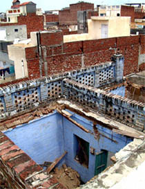 Roof collapse