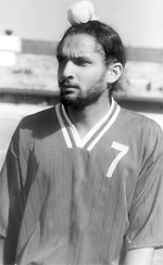 Hardip Singh Saini, who switched over to Mohun Bagan from JCT this season.
