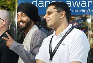 Panjabi MC at the German Dance Awards show
