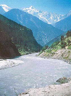 After Kingle, the Sutlej is your constant companion till it is joined by the Baspa at Karcham