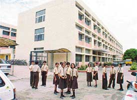 A view of Manav Mangal School, Sector 11, Panchkula