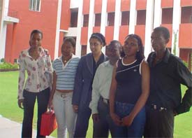 Students from South Africa who have taken admission in Punjab College of Technical Education, Baddowal