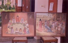 Paintings by Subhash Cheeda at CMC Chapel