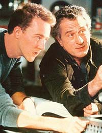 Scene from The Score: Thriller with a top star cast