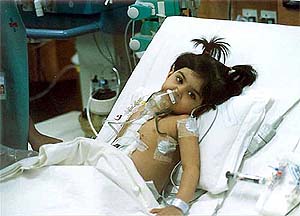 Pakistani child Noor Fatima