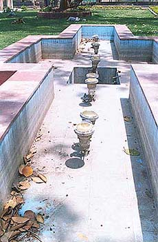 Newly constructed fountains at Kali Devi temple, Patiala, remain non-functional most of the time