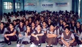 Students of GRD Academy attend a seminar