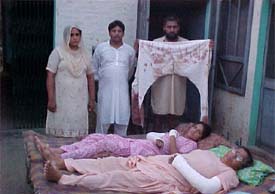 Jagjit Kaur and her mother, Mohinder Kaur, who were allegedly assaulted by the formers in-laws, recuperate